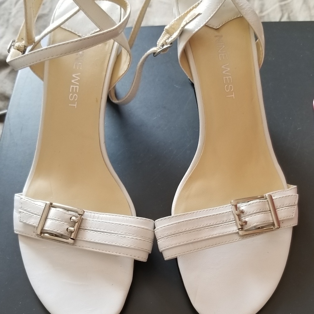 Nine west strap heels
